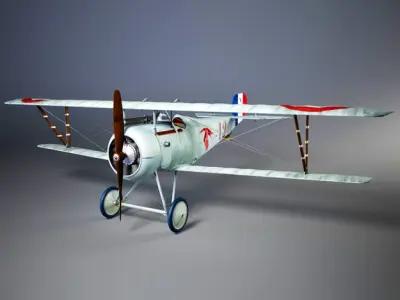 Nieuport 17 3D model
