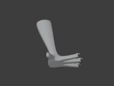Bird Prosthesis - Mutum Free 3D print model