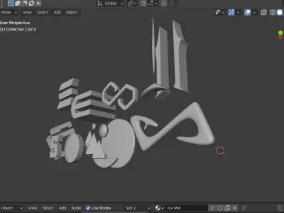 Metaverse coin cryptocurrency 3D model