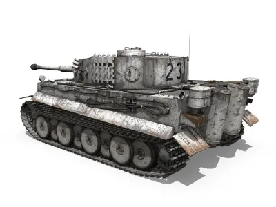 Panzer VI - Tiger - 231 - Early Production 3D model