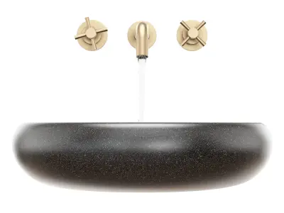 Ronda black sink 3D model