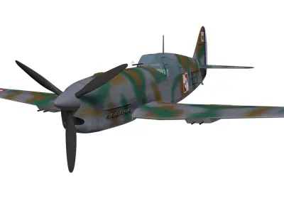 Caudron CR714 3D model