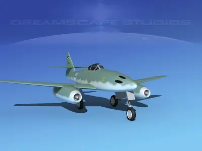 Messerschmitt ME-262A1 Swallow V03 3D model