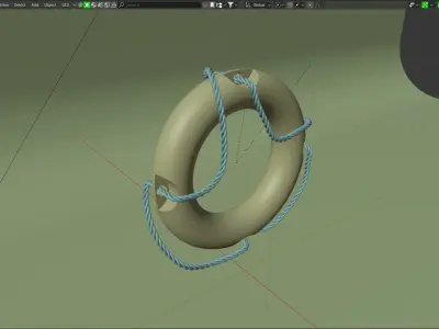Lifesaver Free 3D model