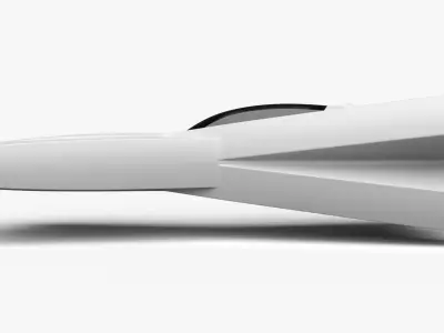 Racing Spaceship Altair 3D model