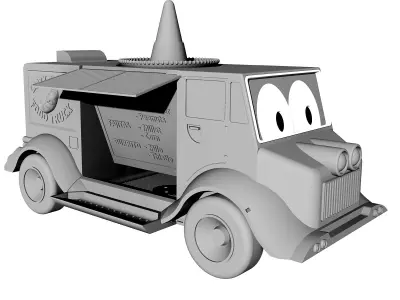 Bird Feeder - Crazy Pepper Food Truck - 3d print 3D print model