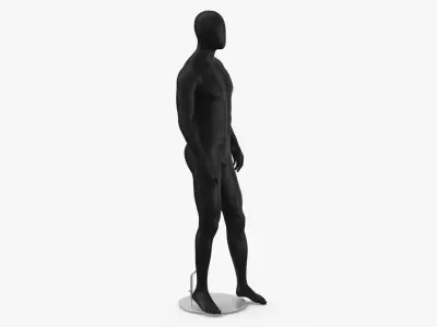 Clothing Mannequins Modular 02 3D model