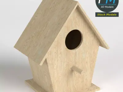 Bird house 1 3D model