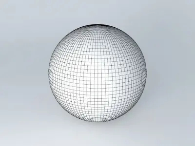 Hydro-Smooth Sphere Free 3D model