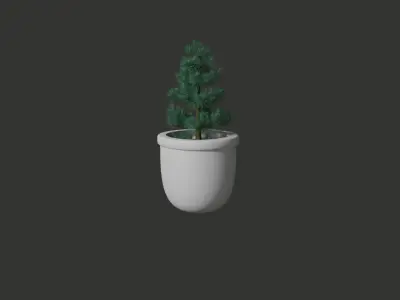 Plant Pot Free 3D model