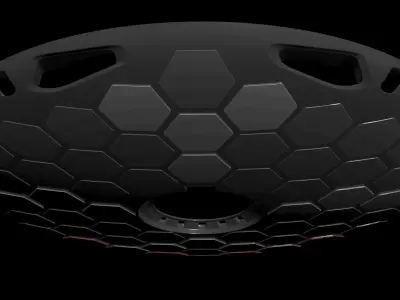 Dutch Industrial Space Company - Concept 02 3D model