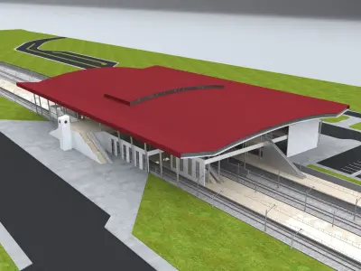 INDUSTRIAL STRUCTURES 2 3D model