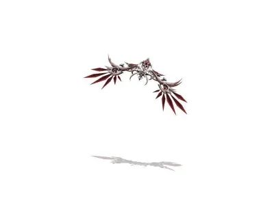 Legendary Bow Low-poly 3D model