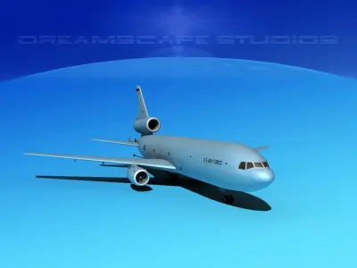 McDonnell Douglas KC-10 USAF 5 3D model