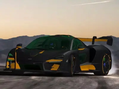 McLaren SENNA 2019 Free 3D print model