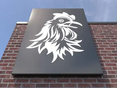 Retail-047 El Pollo Loco-001 3D model