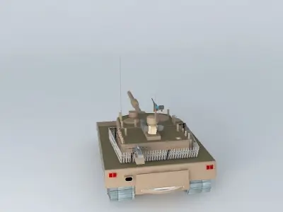 Tank T 72 87A Free 3D model