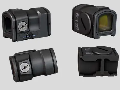 Aimpoint ACRO P 2 Low-poly 3D model