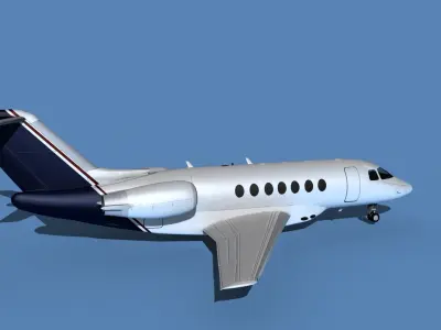 Hawker Siddley 4000 V14 3D model