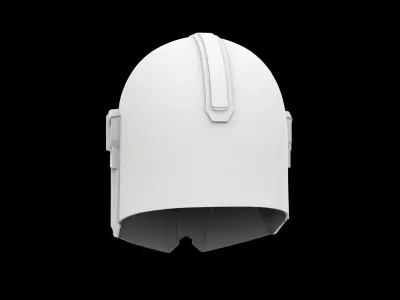 The Mandalorian Helmet 3D Print Model 3D print model