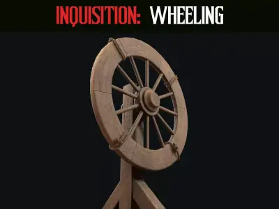 Inquisition - Wheeling Low-poly 3D model