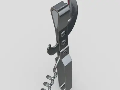 Can Opener 2 Low-poly 3D model