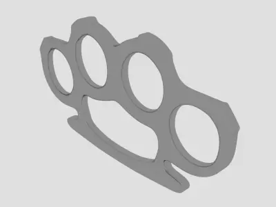 Knuckle duster 3D model