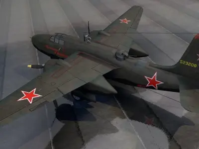 Douglas A-20G Havoc 3D model