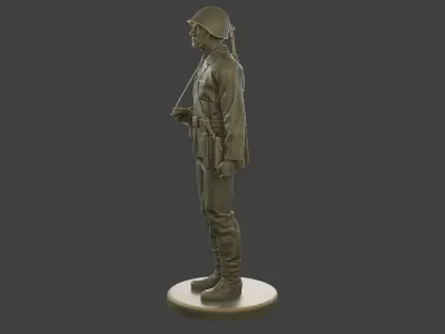 CzechSlovak Communist Soldier CCS1 000 Free 3D print model