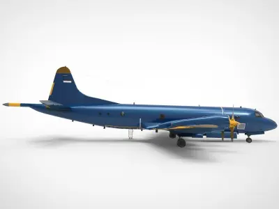 Lockheed P-3 Orion 3D model