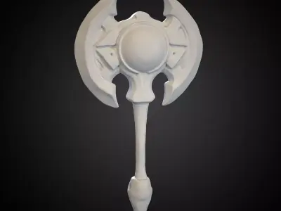 Stylized Axe 29 3D model