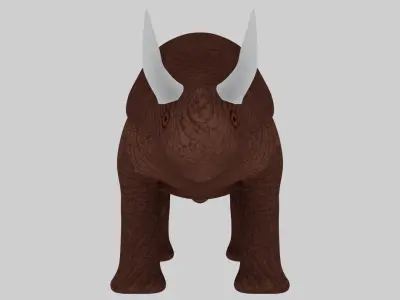 Ceratopsia Dinosaur Low-poly 3D model