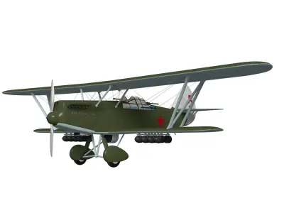 Polikarpov R-Z 3D model