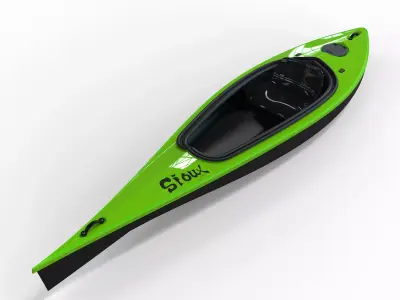 Sport Kayak  3D model