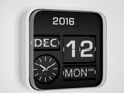 Habitat Flap Cklock 3D model