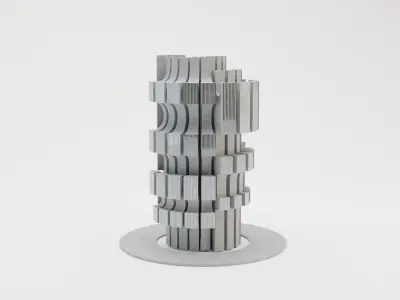 Kozara Monument 3D model