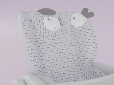 Chicco Polly 2 Start High Chair for Babies K Low-poly 3D model