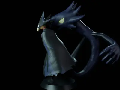 Fumikage Tokoyami 3D print model