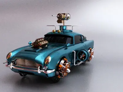 Spaceship Concept 3D model