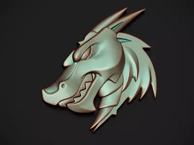 Dragon Relief Free 3D print model