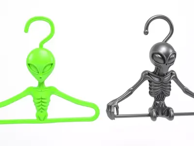 Alien Hangers 2 3D print model