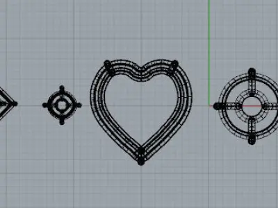 Esercizio Vari Castoni Free 3D model