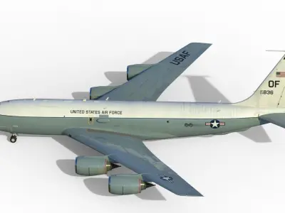 WC-135 Constant Phoenix 3D model