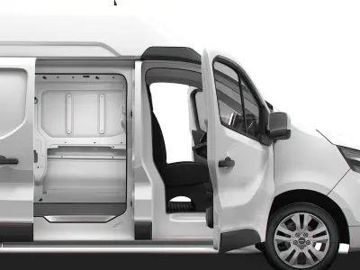 Nissan Primastar Van L2H2 HQInterior 2026 3D model