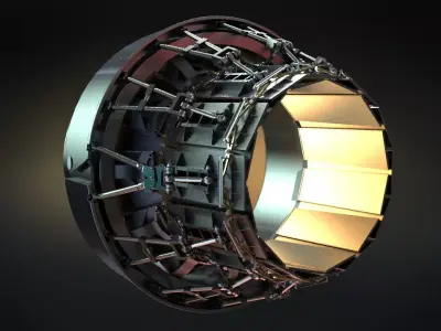 Thrust Nozzle 3D model