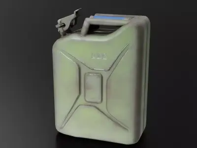 Military Fuel Can 01 3D print model