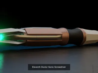 Doctor Who 3D Model Pack