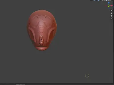 Sci Fi mask 3D model