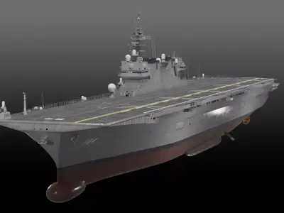 JS Kaga DDH-184 3D model