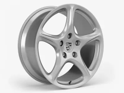 Porsche Carrera S Wheel 3D model